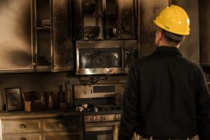 restoration company in Granger providing a fire and smoke damage restoration estimate